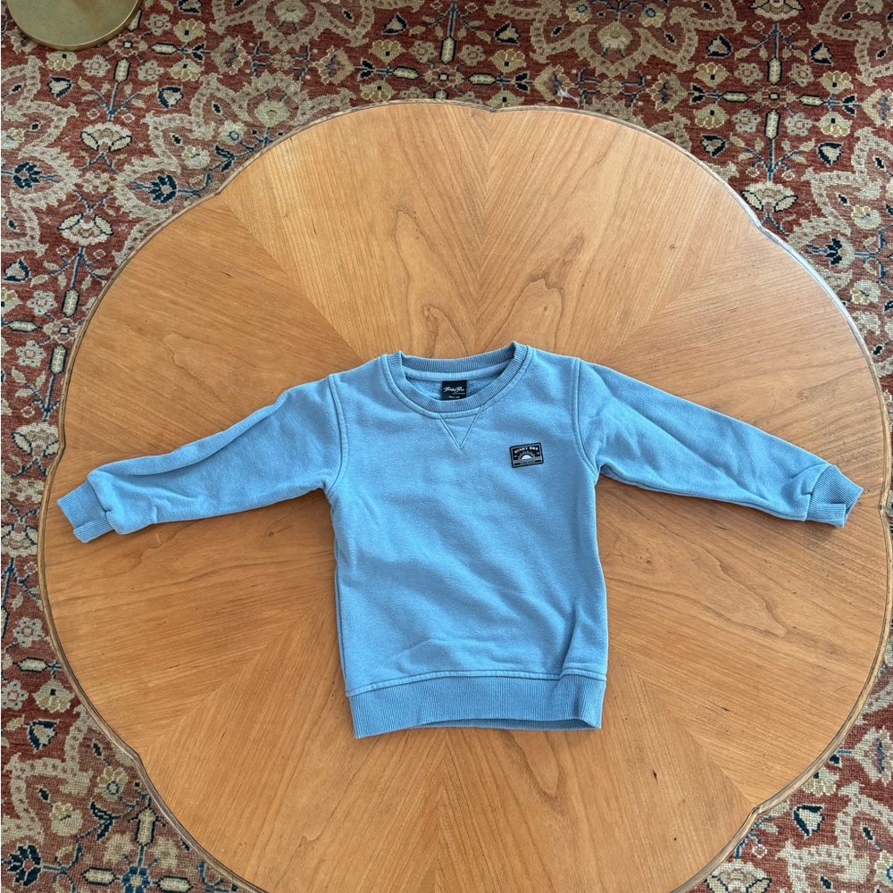 Binky Bro Surf Snow Skate Blue Sweatshirt 2T